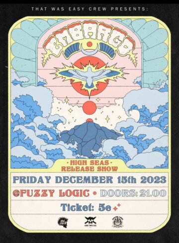 Embargo live at Fuzzy Logic Serres- Presenting THE “HIGH SEAS”  Album
